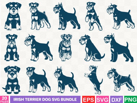 A Designer's Practical Look at the Irish Terrier Dog SVG Bundle