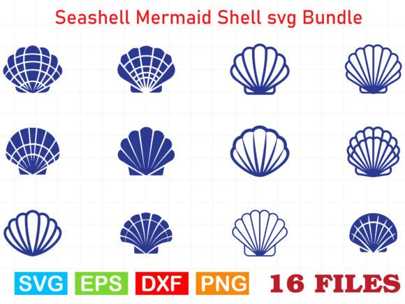 A Designer's Review of the Seashell Mermaid Shell Graphics