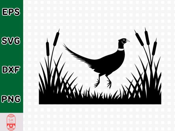 A Pheasant in Flight: A Graphics Asset for Gentle Branding