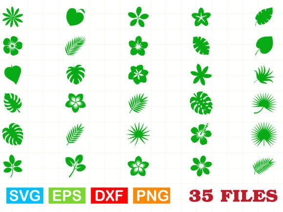 A Tropical Graphics Bundle for Nature-Inspired Projects