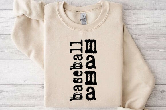 Baseball Mama Graphics for T-Shirt Designs