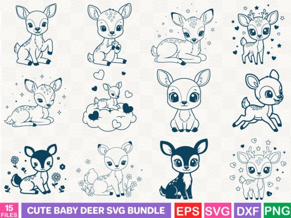 Cute Baby Deer: A Designer's Review for Embroidery