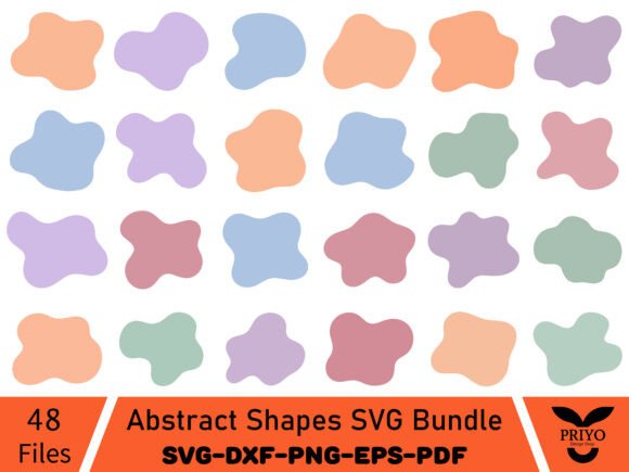 Evaluating an Abstract Shapes Bundle for Graphics & Illustrations