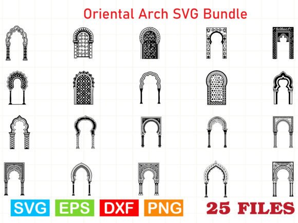 Oriental Arch Graphics: An Illustrator's Review for Crafters