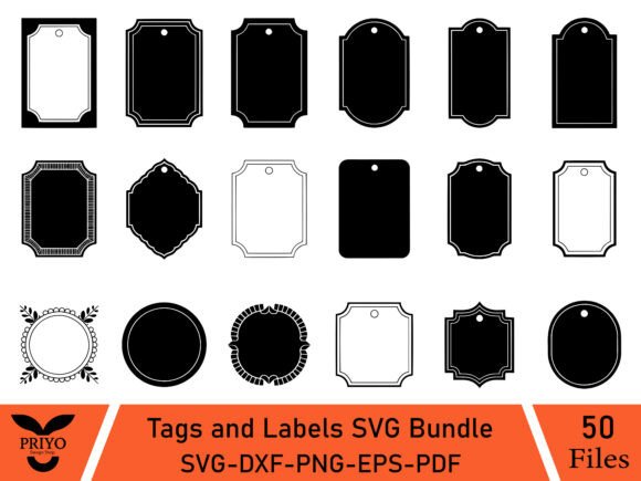 Tags and Labels SVG Bundle: A Crafter’s Essential Graphics Toolkit