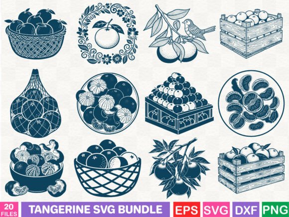 Tangerine SVG Bundle: A Designer's Review for Real Embroidery