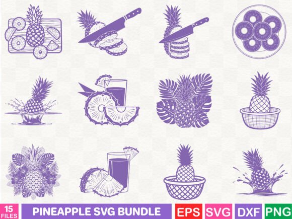 The Pineapple SVG Bundle for Real-World Embroidery Projects