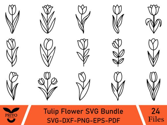 The Tulip Flower SVG Bundle: A Designer's Review