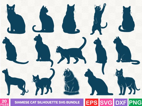 Why This Cat Silhouette Graphics Bundle Works for Real Client Projects